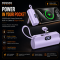 Portable LED Power Bank 5000mAh Dual Charge
